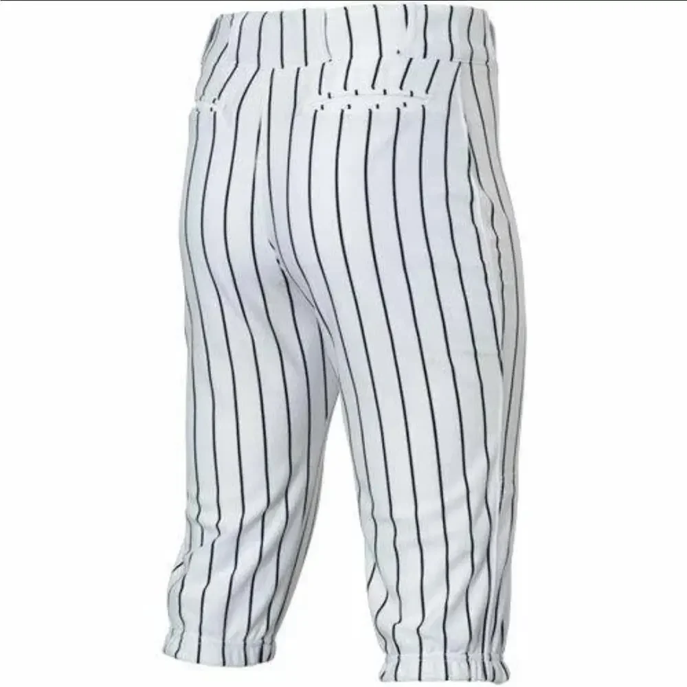 Champro Triple Crown 2.0 White Pinstripe Adult L Knicker Baseball Softball Pants